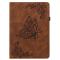  Samsung Galaxy Tab A11 Plus Fodral Butterfly Flower Brun