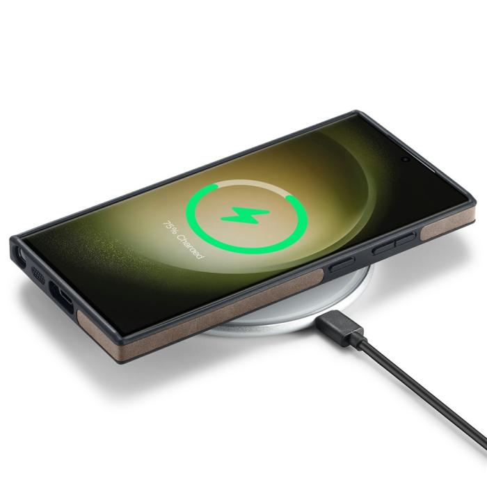 Bild 3, DG.MING DG.MING Samsung Galaxy S26 Ultra Skal Läderbelagt Mörk Brun