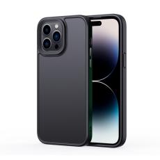  iPhone 15 Pro Max Skal Frostad Hybrid Svart