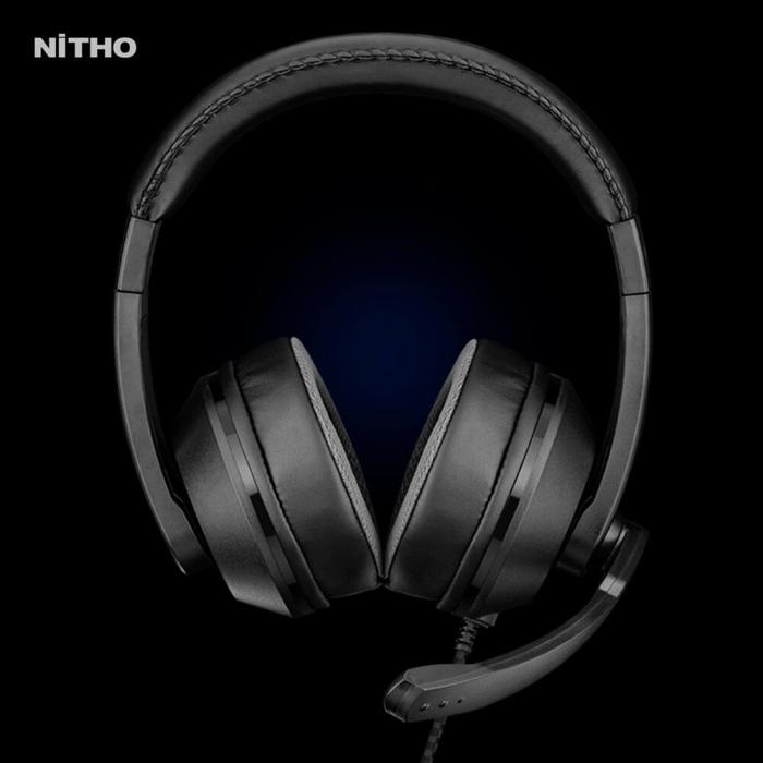 Bild 3, NITHO NITHO Headset Gaming NX100S Svart