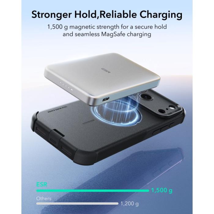 Bild 6, ESR ESR iPhone 18 Pro Max / 17 Pro Max Skal MagSafe Cyber Tough