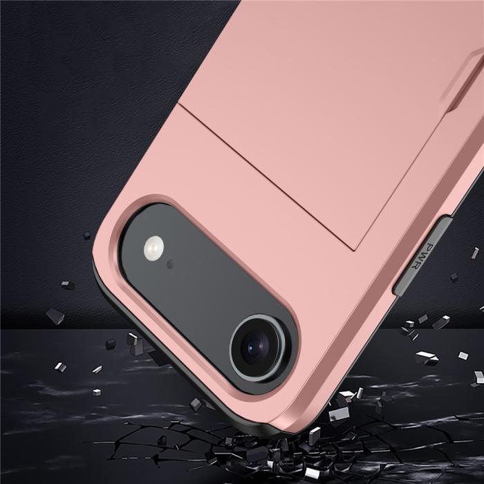 Bild 6,  iPhone Air Skal Hybrid Med Kortfack Guld