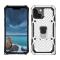  iPhone 13 Mini - Armor Hybrid Ring Skal - Silver