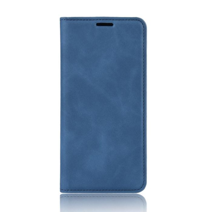 Bild 3,  Huawei P40 - Silkeslent Plånboksfodral - Mörk Blå