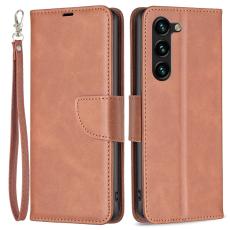  Galaxy S25 Plus / S24 Plus Fodral Solid Shark L&auml;der Brun