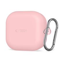 Tech-Protect Tech-Protect Galaxy Buds 4 / 4 Pro Skal Silikon Hook Dusty Pink