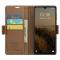 CASEME CASEME Xiaomi Redmi 13C 4G Fodral RFID Litchi Läder Brun