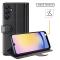  Samsung Galaxy A16 / A26 5G Fodral Premium Äkta Läder Brun