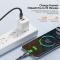 ESSAGER ESSAGER 3m 100W 5A PD USB-C - USB-C Laddningskabel Svart