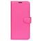  Google Pixel 8 Pro Fodral Litchi Textur Rosa