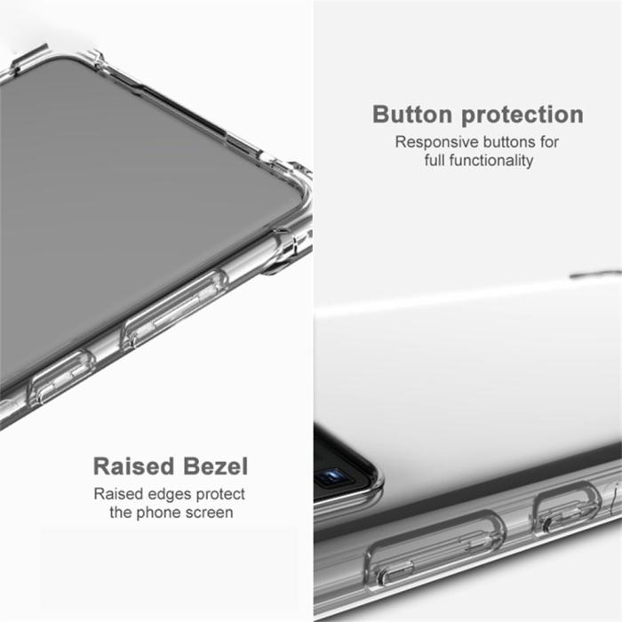 Bild 6, IMAK IMAK Motorola Moto G55 5G Skal TPU Shockproof Svart