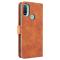  Motorola Moto E20 Fodral Solid Brun