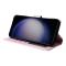  Samsung Galaxy S26 Plus Fodral RFID Läder Rosa Blommor