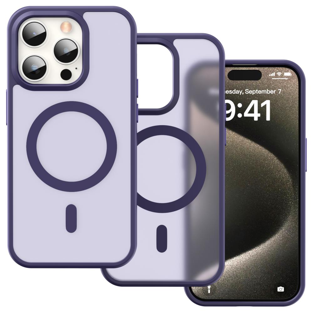 ColorPop ColorPop iPhone 15 Pro Max Skal CH MagSafe Matt Lila