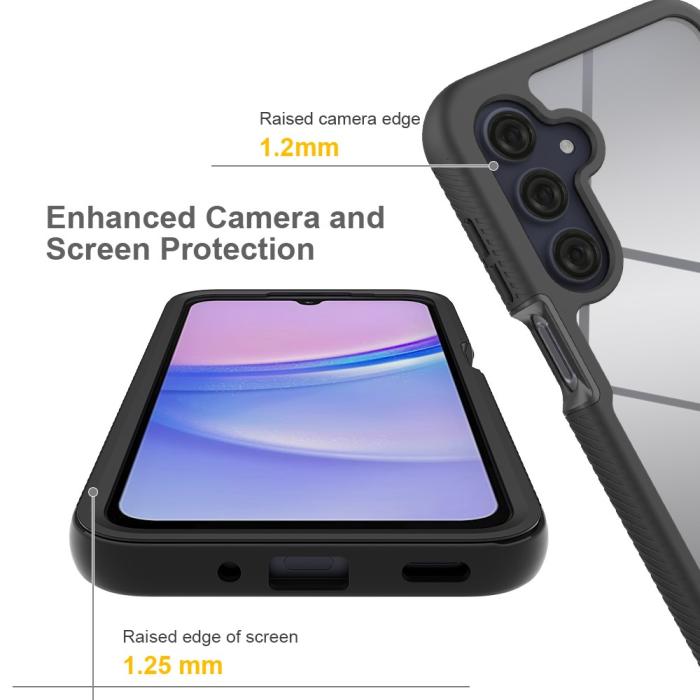 Bild 3,  Samsung Galaxy A16 Skal 360 Hybrid Svart