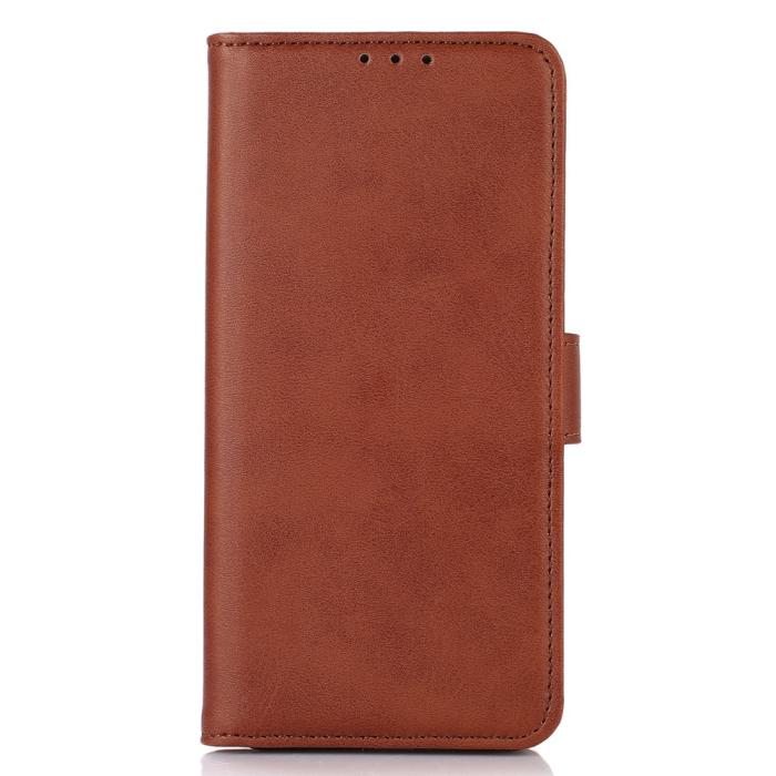 Bild 5,  Sony Xperia 10 VI Läder Fodral Läder Solid Brun