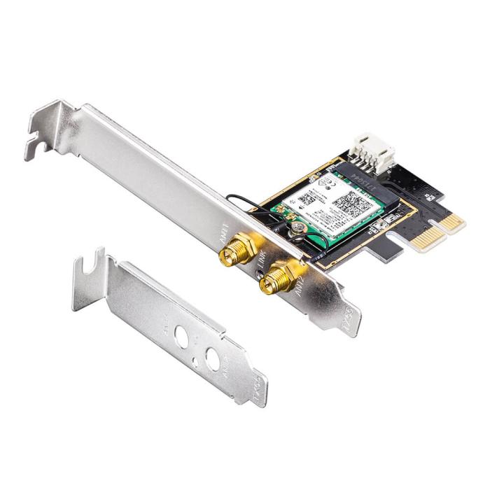 Bild 5, Cudy Cudy Adapter PCI-E WE3000 AX5400 Wi-Fi 6 Svart