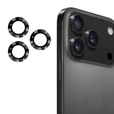 ENKAY ENKAY Phone 17 Pro Max / 17 Pro Linsskydd H&auml;rdat Glas Svart