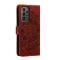  Samsung Galaxy A24 5G Fodral Mandala Läder Brun