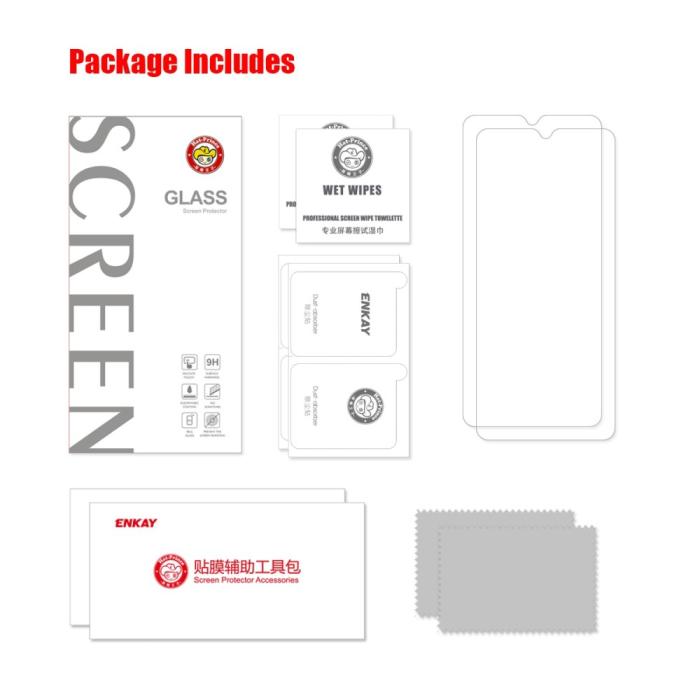 Bild 6, ENKAY ENKAY Samsung Galaxy A23 5G 2-PACK Skärmskydd Härdat Glas