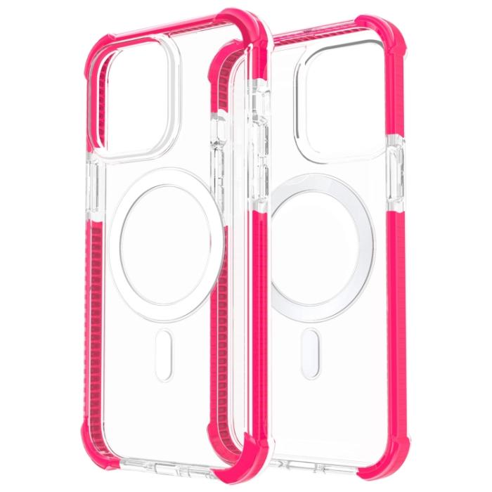 Bild 3,  iPhone 15 Pro Skal Shockproof MagSafe Hybrid Rosa