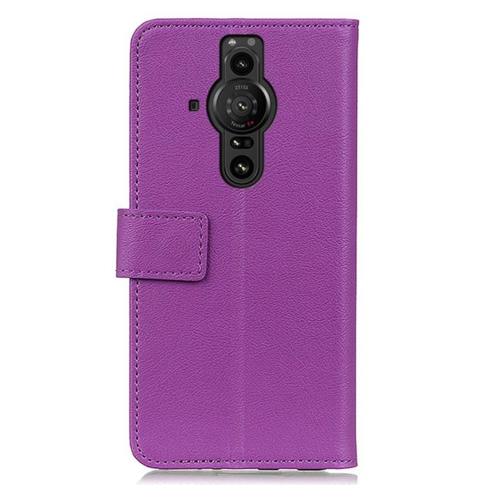 Bild 3,  Sony Xperia Pro-I Fodral Läder Lila