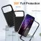  iPhone 17 Pro Skal Extreme Shockproof Hybrid Svart