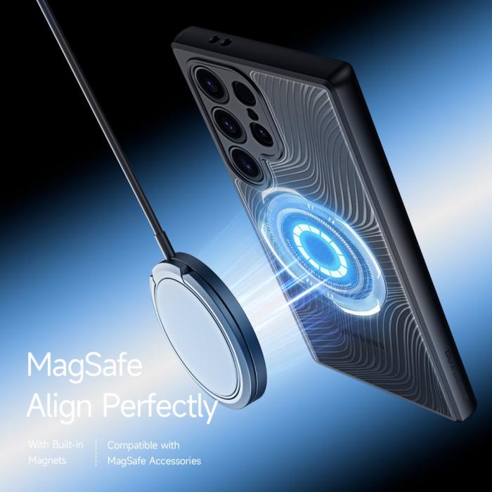 Bild 6, DUX DUCIS DUX DUCIS Galaxy S24 Ultra Skal MagSafe Aimo Series Matt Svart