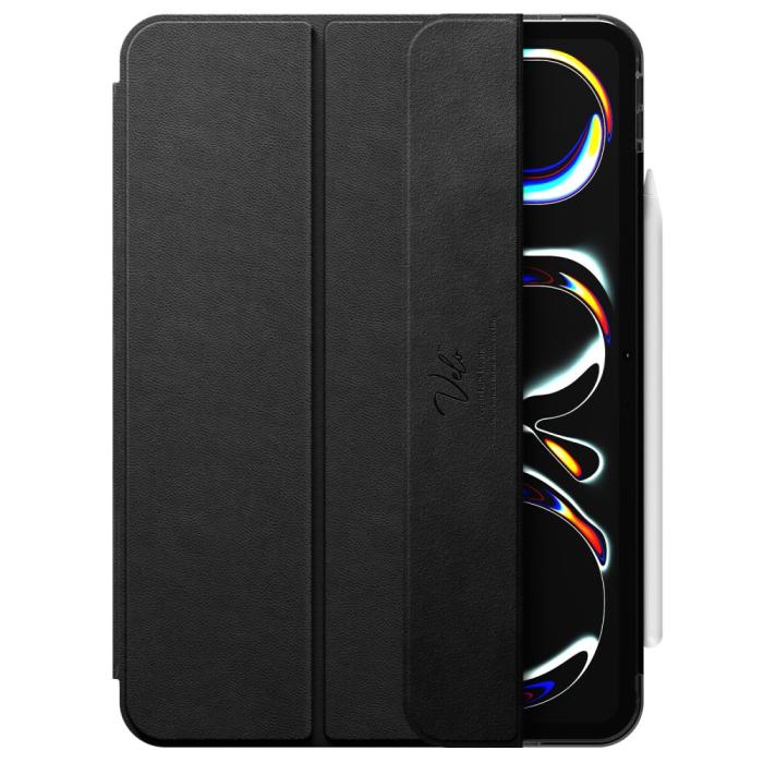Bild 2, Spigen Spigen iPad Pro 11 2025 / 2024 Fodral Liquid Air Folio Svart
