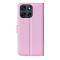  Motorola Moto G56 5G Fodral Litchi Läder Ljus Rosa