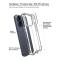 IMAK IMAK iPhone 16 Pro Max Skal Transparent