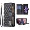 BINFEN BINFEN Galaxy Z Fold 6 Fodral Multifunktionell Diamond Svart