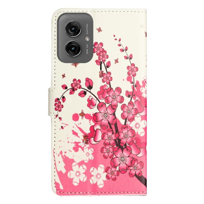 Bild 5,  Motorola Moto G55 5G Fodral Med Tryck Plommonträd