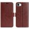  iPhone 17e / 16e Fodral Crazy Horse Läder Brun