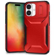  iPhone 16 Plus Skal CamShield Hybrid R&ouml;d