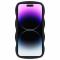  iPhone 14 Pro Max Mobilskal Wavy Textur Svart