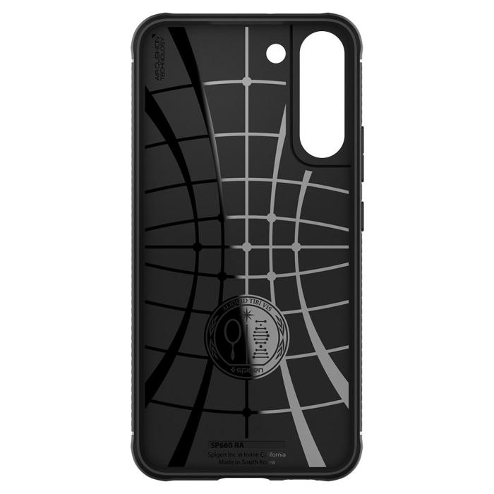 Bild 4, Spigen Spigen Samsung Galaxy S22 Skal Rugged Armor Svart
