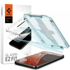 Spigen Spigen Samsung Galaxy S22 2-PACK Sk&auml;rmskydd GLAS.tR "Ez Fit"