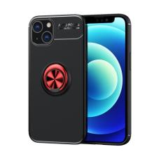  iPhone 14 Skal Ring Svart/R&ouml;d