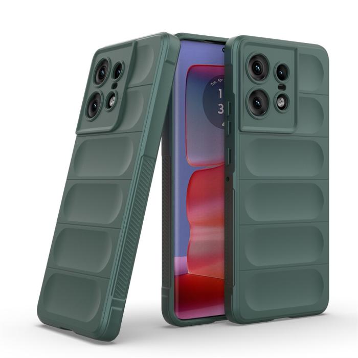 Bild 4,  Motrola Edge 50 Pro 5G Skal Magic Shield Mörk Grön