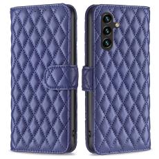  Samsung Galaxy A55 5G Fodral Diamond L&auml;der Bl&aring;