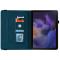  Samsung Galaxy Tab A11 Plus Fodral Butterfly Flower Blå