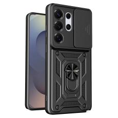  Samsung Galaxy S26 Ultra Skal CamShield Ring Hybrid Svart