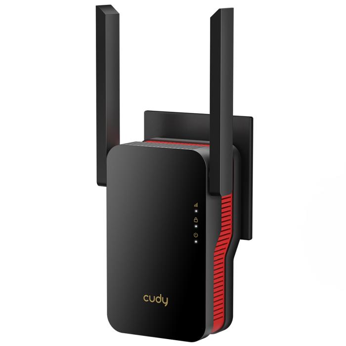 Bild 4, Cudy Cudy Wi-Fi Extender RE3000 AX3000 Mesh Svart/Röd