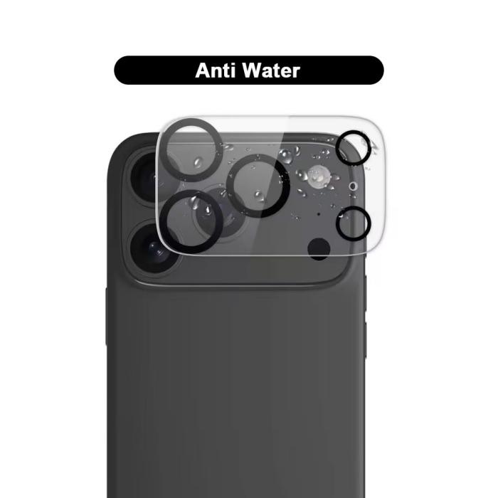 Bild 2, WANLONFENG WANLONFENG iPhone 17 Pro Max Linsskydd Härdat Glas Transparent