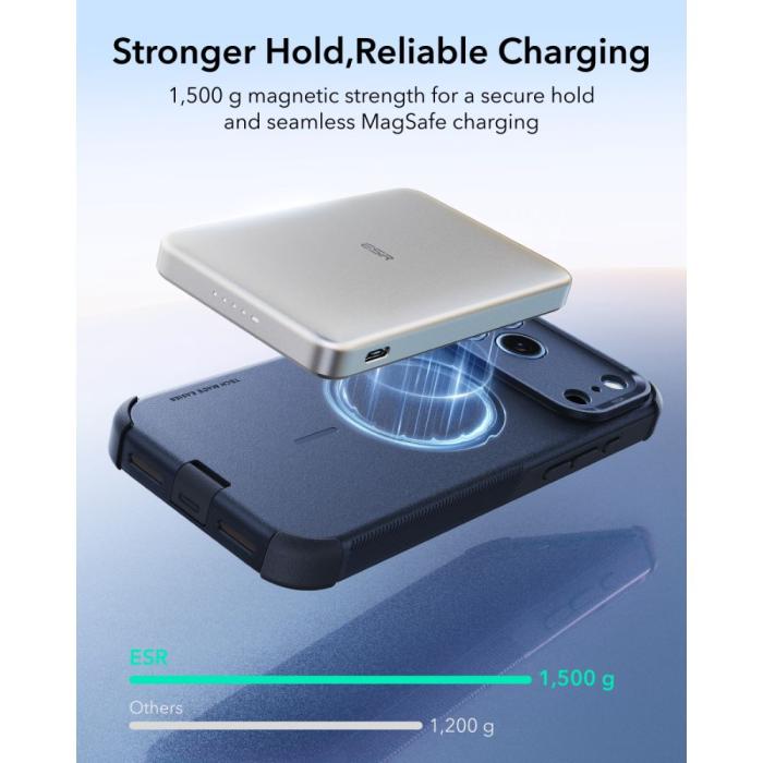 Bild 6, ESR ESR iPhone 18 Pro Max / 17 Pro Max Skal MagSafe Cyber Tough