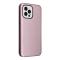  iPhone 14 Pro Max Fodral Flip Kolfiber Textur Roséguld