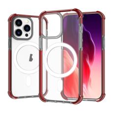  iPhone 15 Pro Skal Shockproof MagSafe Hybrid Brun
