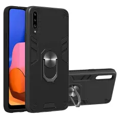  Samsung Galaxy A10 Ring Skal - Svart
