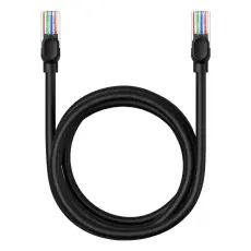 BASEUS BASEUS 2 m Cat5 RJ45 N&auml;tverkskabel Svart